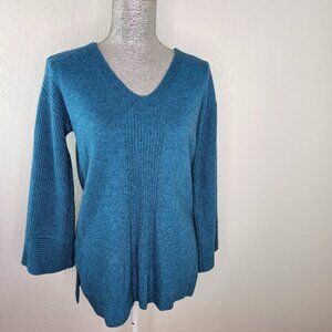 Loft Wool Blend V-Neck Sweater